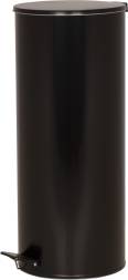 Урна мусорная с педалью, 50 литров, черный