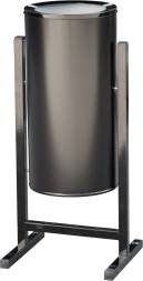 Урна мусорная уличная, 25 л, черный